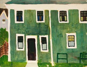 Lester Johnson Provincetown Watercolor